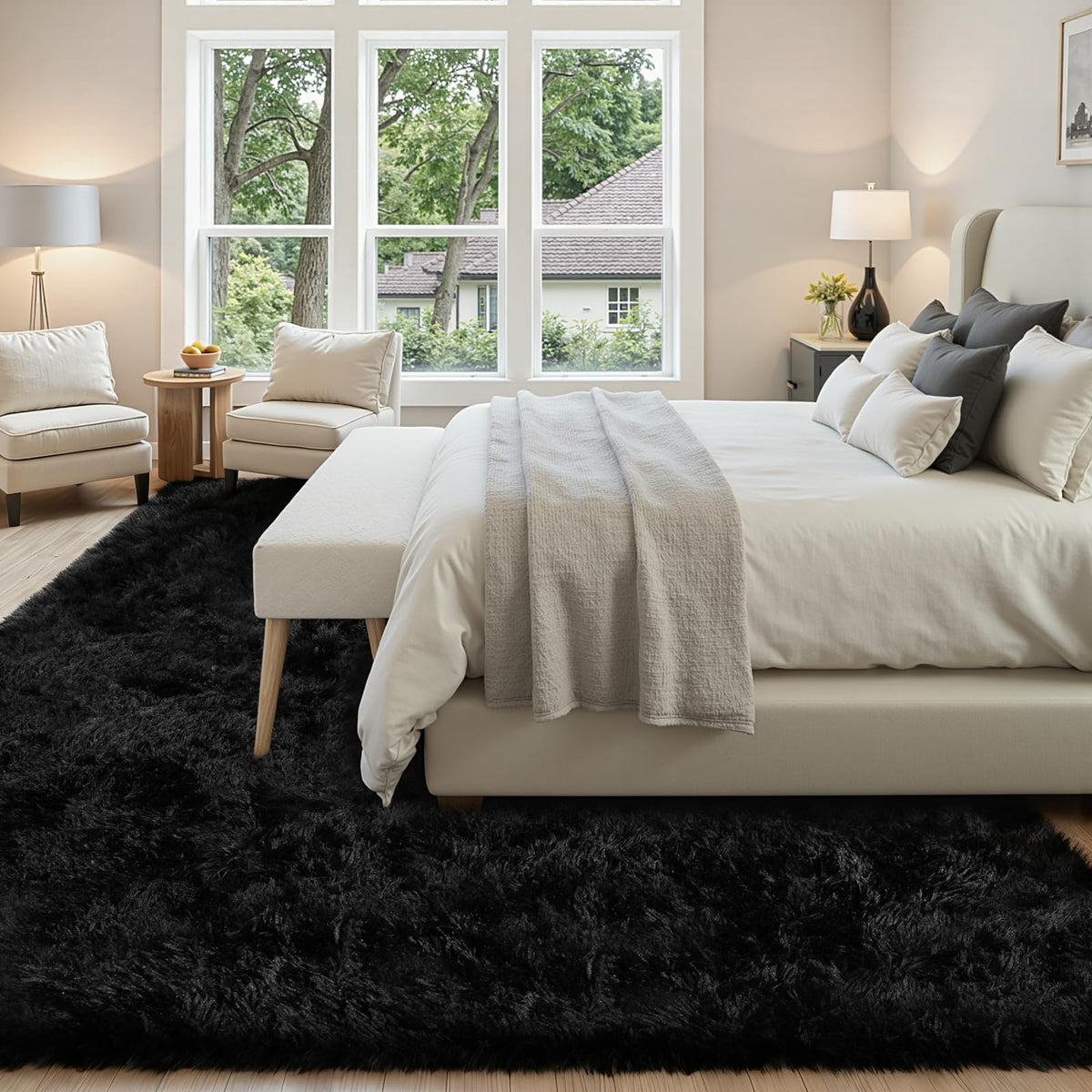 Yidanamy 6x9 rug memory-foam layer detail supports soft steps