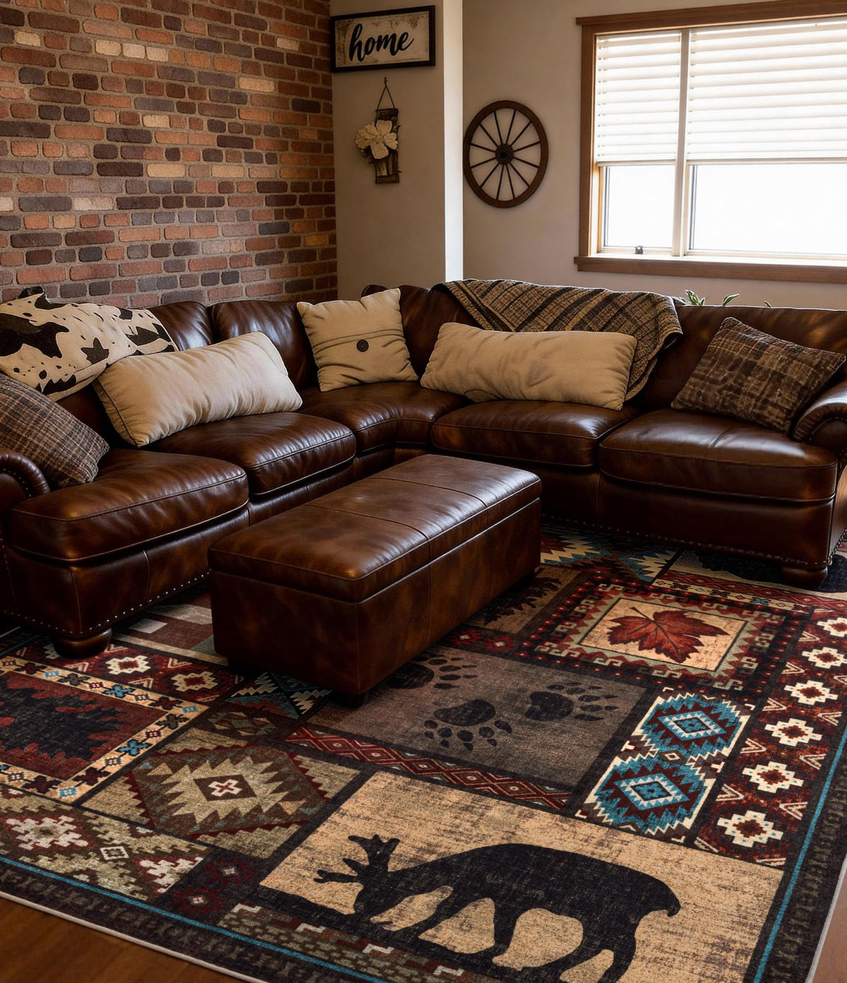 YIHOUSE easy-clean rug withstands high-traffic areas in homes.