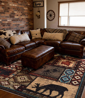 YIHOUSE easy-clean rug withstands high-traffic areas in homes.