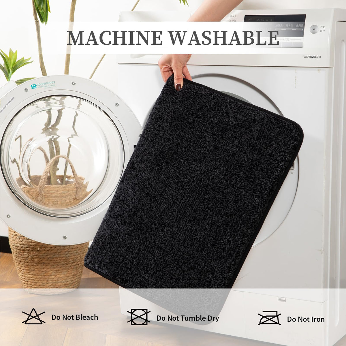 YIHOUSE large 32x20 mat cushions feet after showers