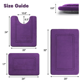 YIHOUSE memory foam padding closeup showing plush cushioning