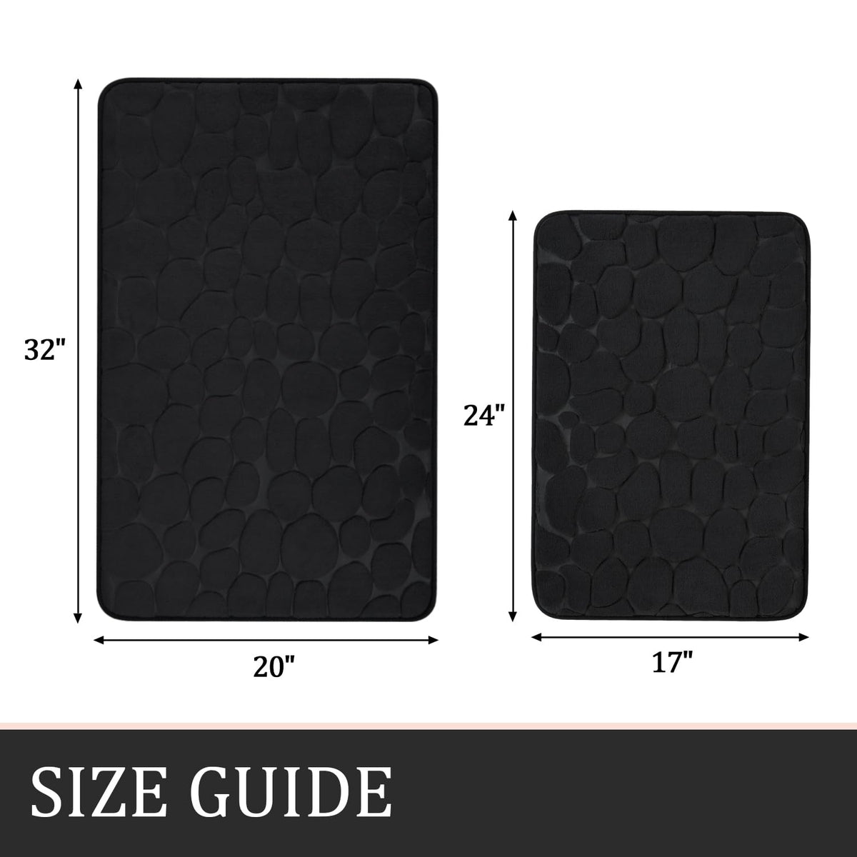 YIHOUSE non-slip bottom close-up prevents sliding on surfaces