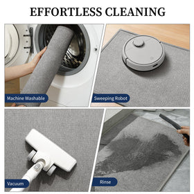 YIHOUSE quick-dry mat made of polyester dries feet quickly