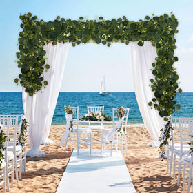 YIJXPOIN eucalyptus garland for centerpieces and backdrop decor.