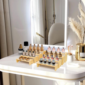 Yikaroeli vendor event stand wood display enhances product visibility.