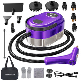YIKEDA handheld steam cleaner quick heat in 10 seconds for fast cleaning.