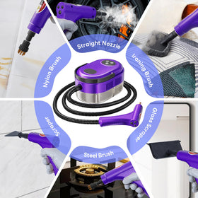 YIKEDA versatile cleaning on tiles, grout, upholstery, and more.