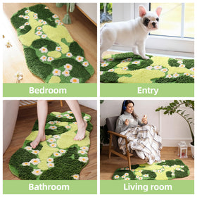 YIKUSH front-door mat alternative for indoor use with nature design