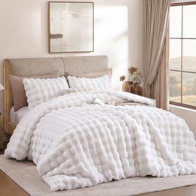YIKUSH White Comforter Full packaging shows easy storage and gifting appeal