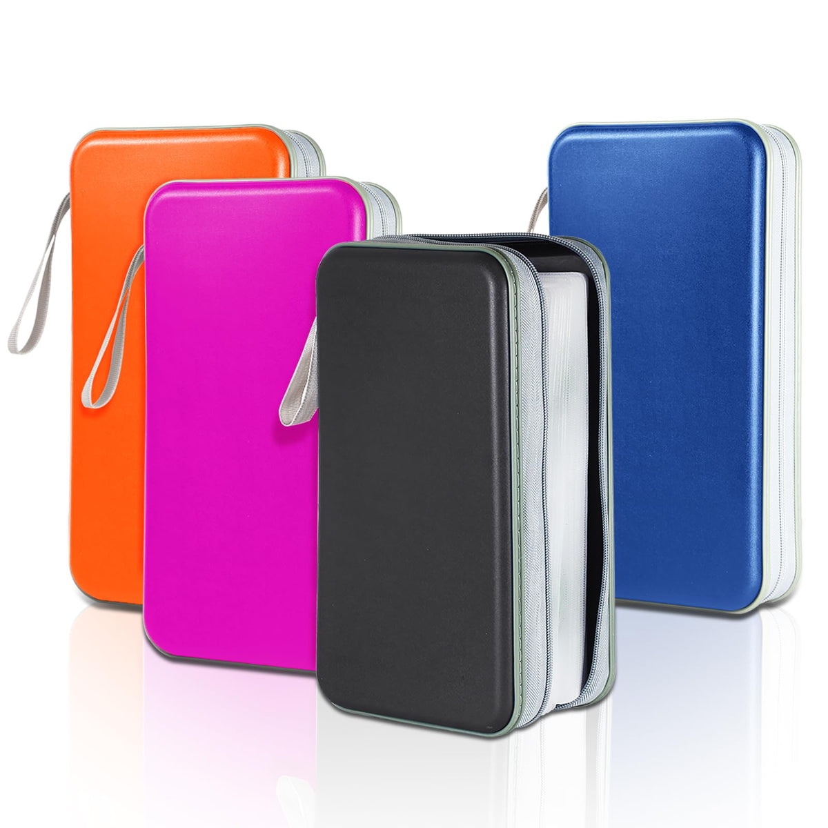 YILAG CD Case with 100-disc capacity, ideal for travel and organization.
