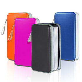 YILAG CD Case with 100-disc capacity, ideal for travel and organization.
