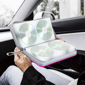 YILAG CD Case fixed pages protect discs from dust and scratches.