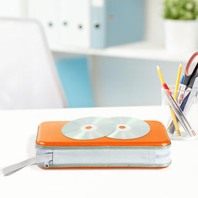 YILAG storage wallet supports CDs, DVDs, and more for versatile use.