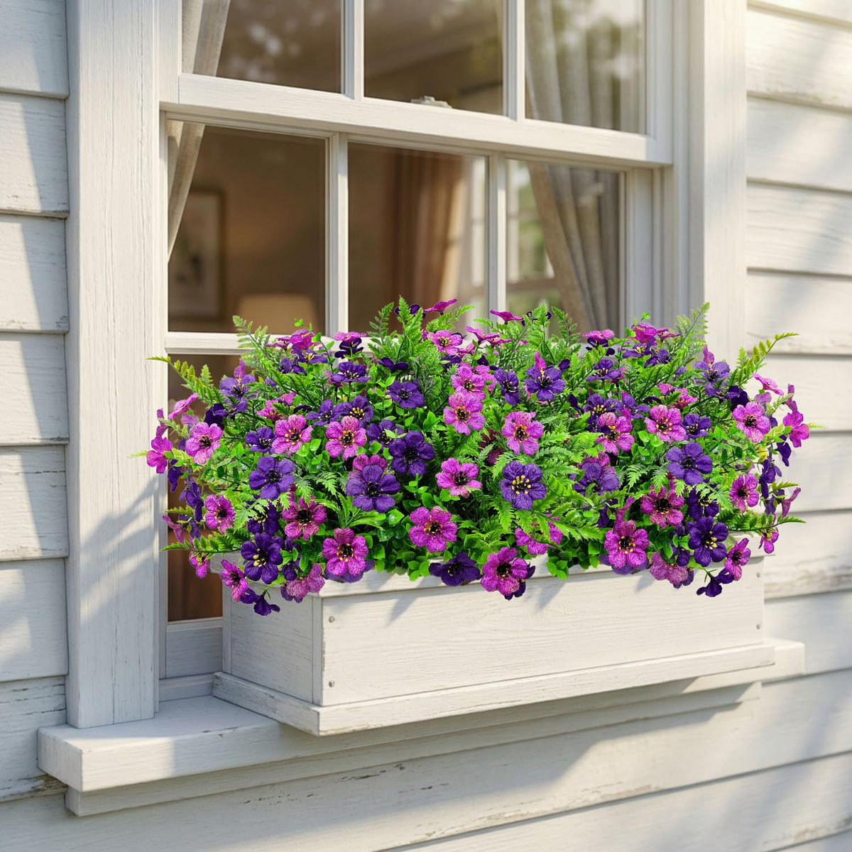 YILIUFA adjustable stems let you shape arrangements easily.