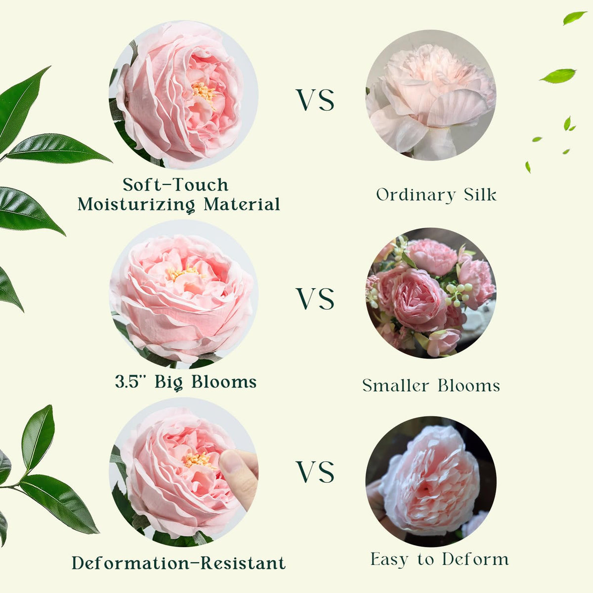 YILIUFA peonies used as elegant dining-room centerpiece