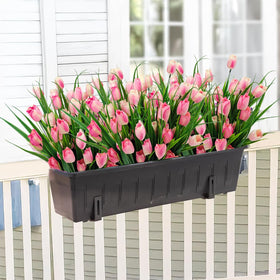 YILIUFA lifelike tulips for indoor living rooms and entrances