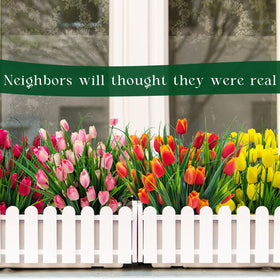 YILIUFA no watering required outdoor tulips stay vibrant