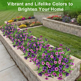 YILIUFA UV-resistant outdoor plants stay vivid in sunlit patios.