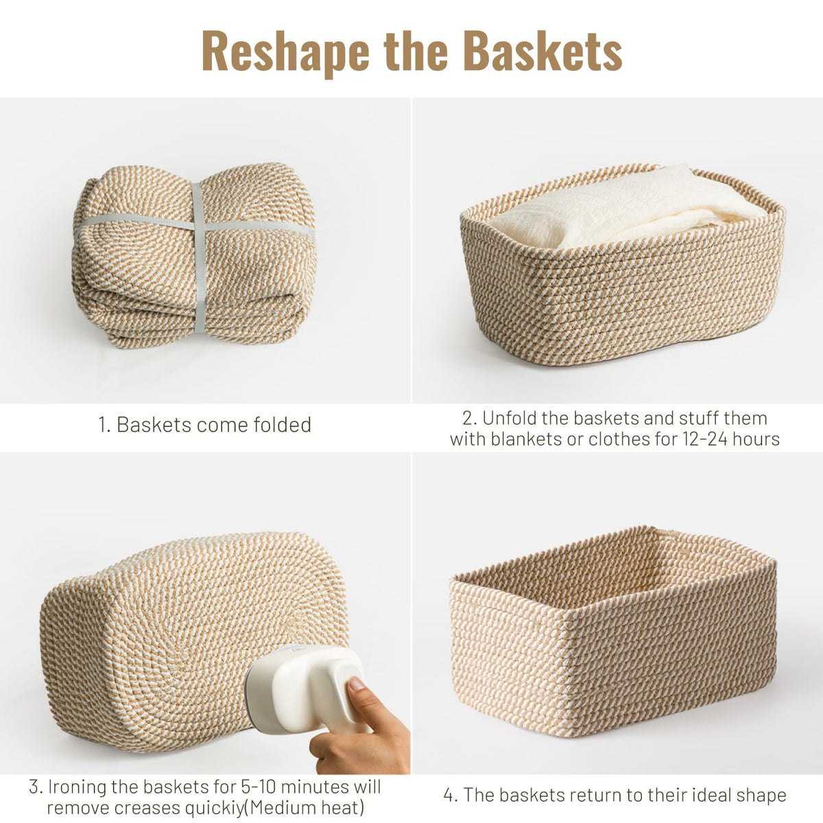 Yilobi empty gift basket idea for housewarmings or showers