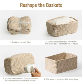 Yilobi empty gift basket idea for housewarmings or showers