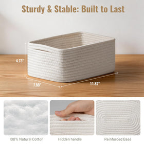 Yilobi storage bins in a nursery blending with decor