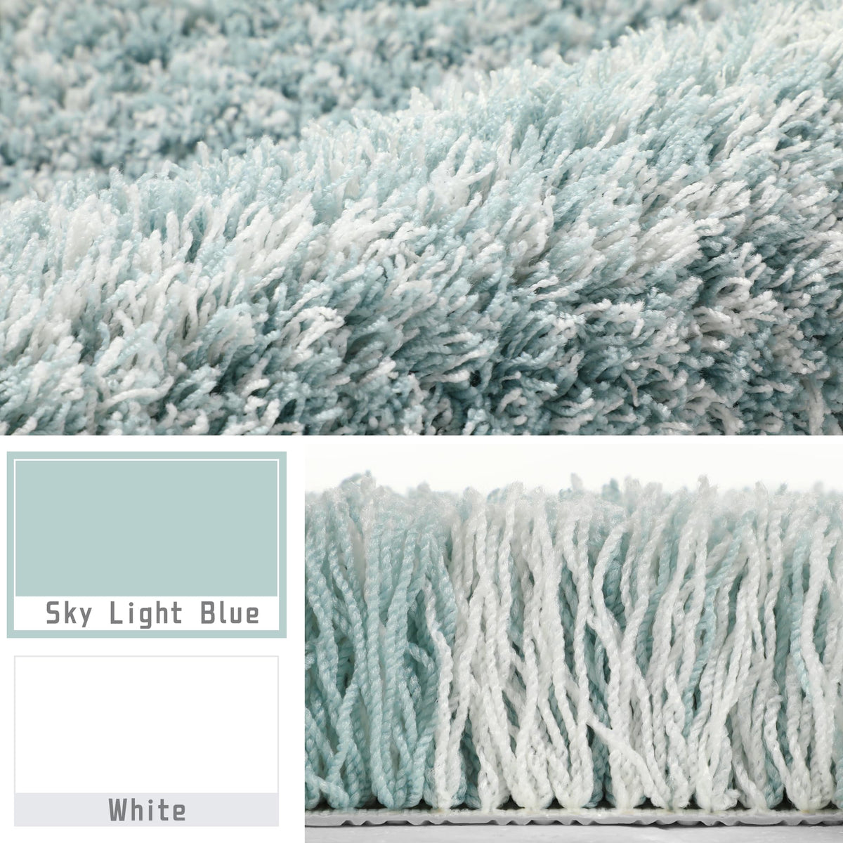 Yimobra absorbent bath rug with quick-dry fibers for faster moisture removal.