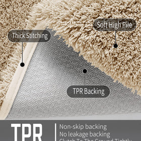 Yimobra bath rug versatile for shower, tub, or vanity spaces.