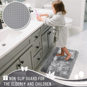 Yimobra bathroom rug set luxury decor coordinates with any bath