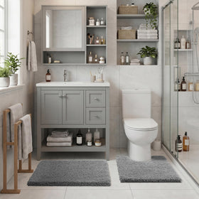 Yimobra versatile color and size options fit any bathroom style.