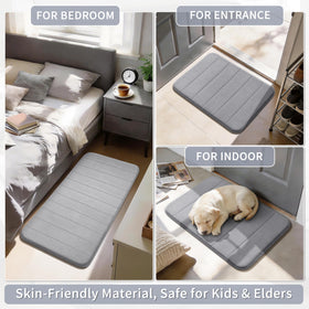 Yimobra bath mat withstands 100+ washes without losing shape