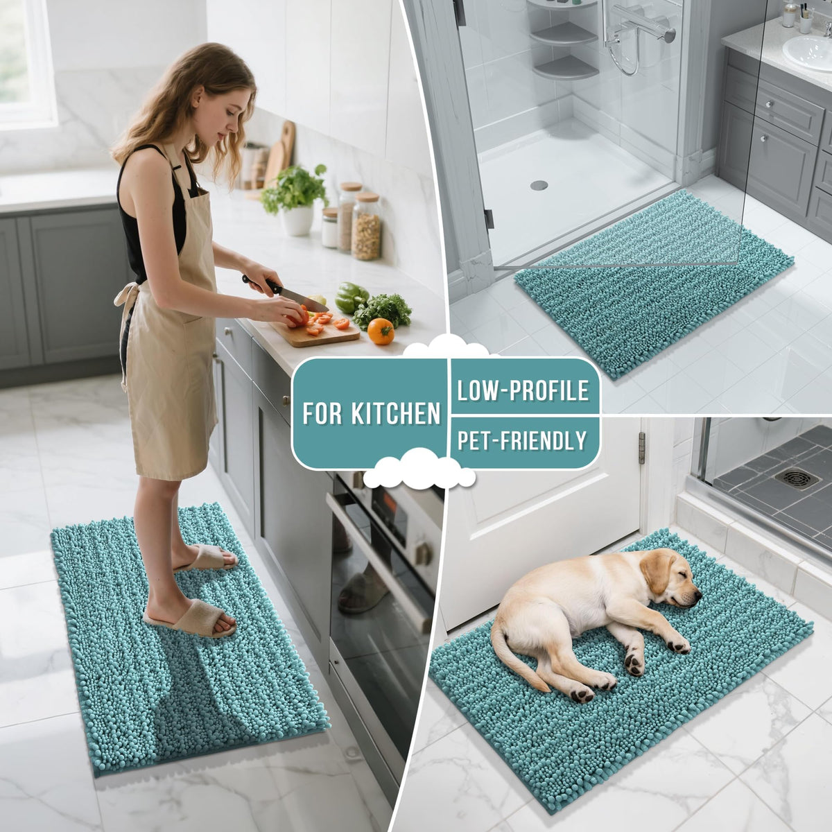 Yimobra easy-care mat survives over 100 machine washes.