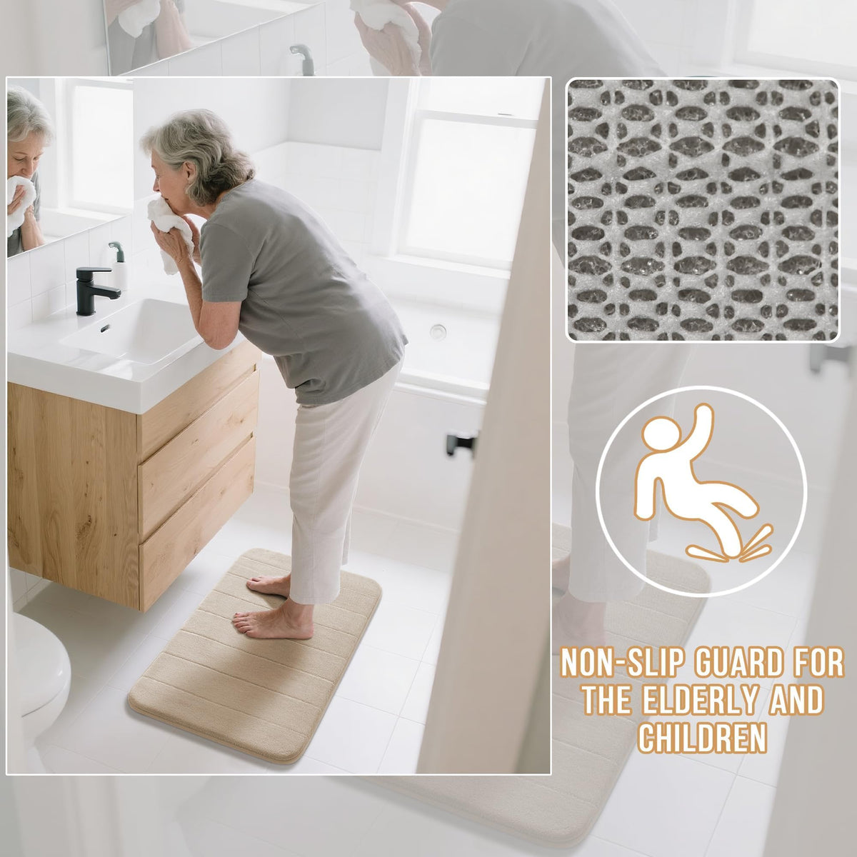 Yimobra quick-drying design helps keep bathroom fresh