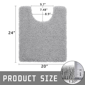 Yimobra quick-dry bath mat dries fast, reducing soggy bathroom feel.