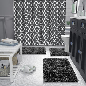 Yimobra resilient bath mat withstands daily foot traffic without flattening