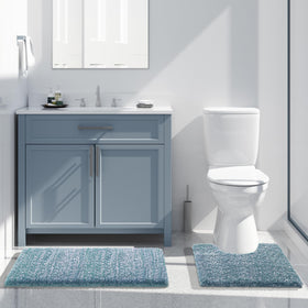 Yimobra versatile-bath-rug-decor suits different bathroom styles.