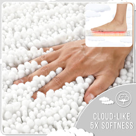 Yimobra vertical fiber channels illustrate rapid moisture capture and dry feet.