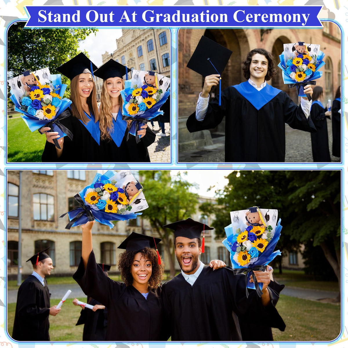 Yinder graduation keepsake; long-lasting alternative to fresh flowers