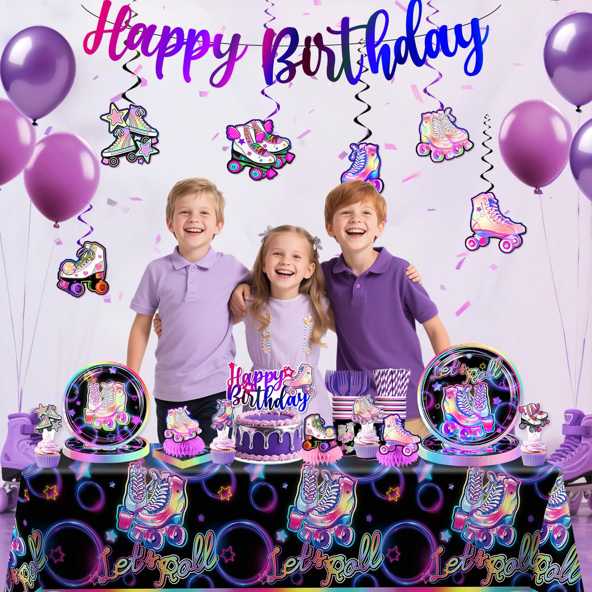 Yingoto cake toppers and cupcake toppers add festive flair.