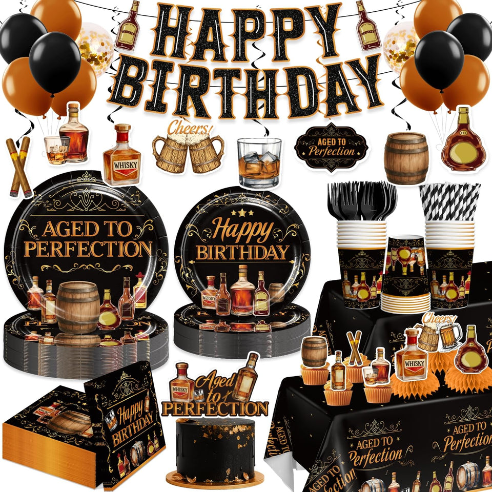 Yingoto Aged to Perfection banner glitters for milestone whiskey celebrations