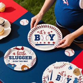 Yingoto baseball cupcake toppers unify dessert styling with the theme