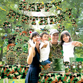 Yingoto camo cups for quick, coordinated serving