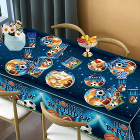 Yingoto cupcake toppers pair with plates for cohesive party styling