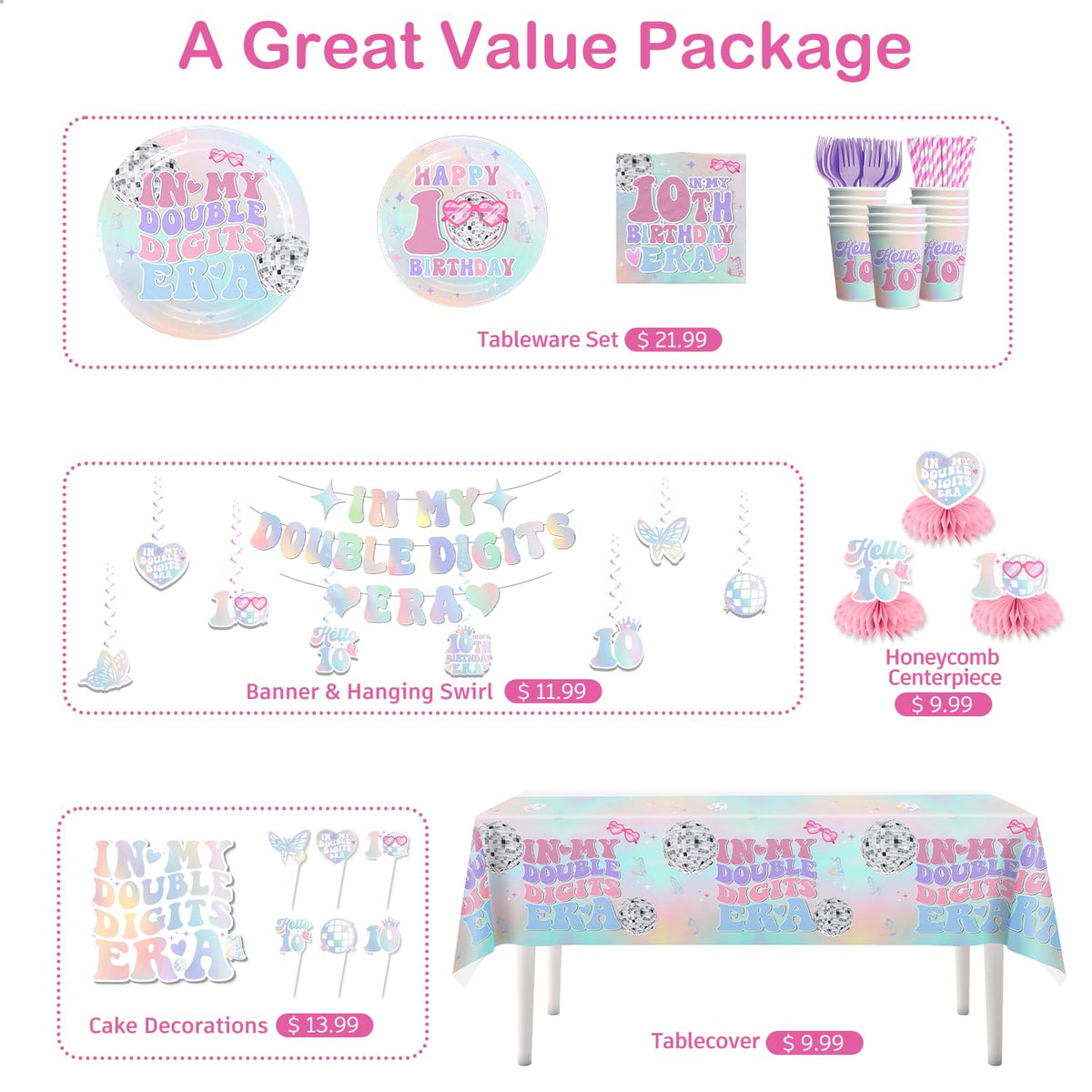 Yingoto cupcake toppers offer cute accents for treats