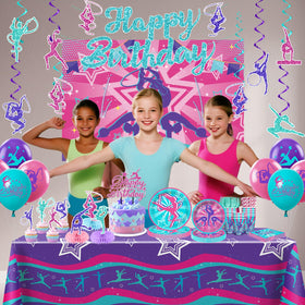 Yingoto gymnastics backdrop for a vivid, reusable photo wall