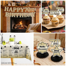 Yingoto number candles for a nostalgic 7 and 0 birthday moment