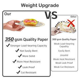 Yingoto disposable plates, cups, and napkins for easy cleanup