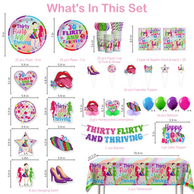 Yingoto tablecloth 70.9x42.5in creates a cohesive party base.