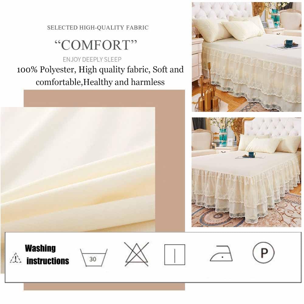 YingXue wrap-around elastic edge ensures easy fit without lifting the mattress.