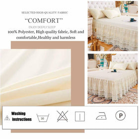 YingXue wrap-around elastic edge ensures easy fit without lifting the mattress.