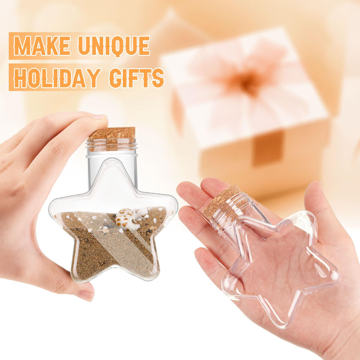 Yinkin message wish jars with cork lids, perfect for romantic notes and party favors.